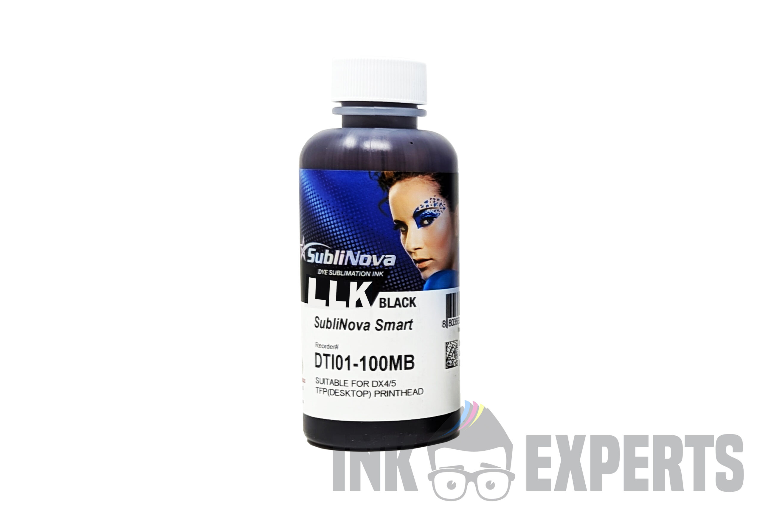 Tinta de sublimación NEGRA. Sublinova Smart de Inktec (100ml)