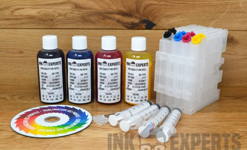 SAWGRASS Sublimation Refillable Ink Cartridge Conversion Pack Ink Experts