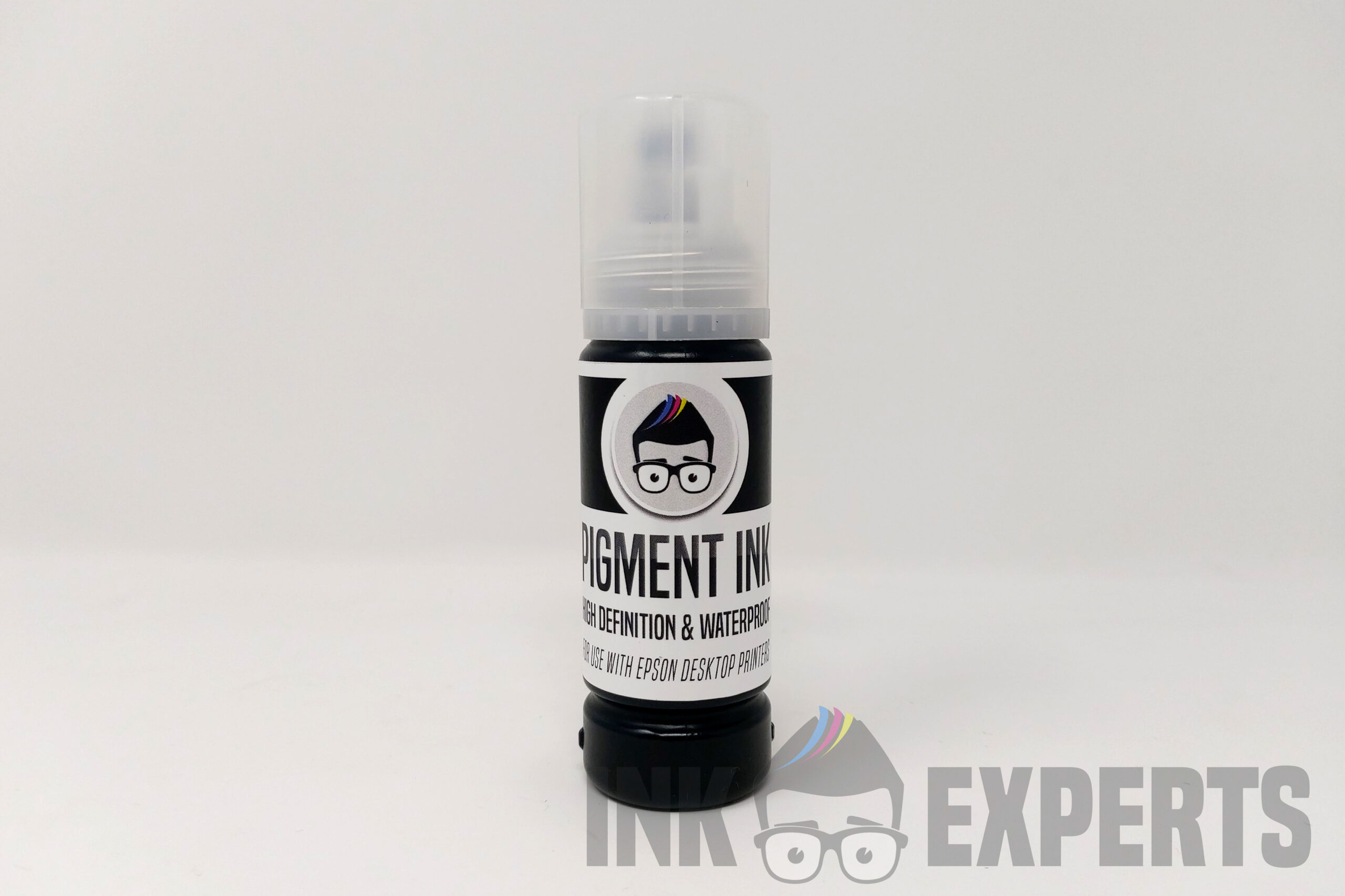 Bottled Ink Ink Experts 75ml 'HD' Black Pigment Based Ink for use with EPSON Ink Experts