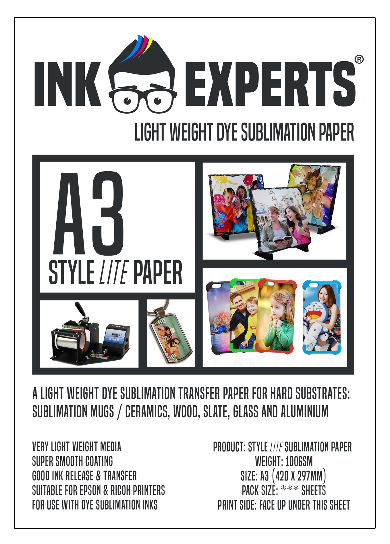 Inkjet transfer image