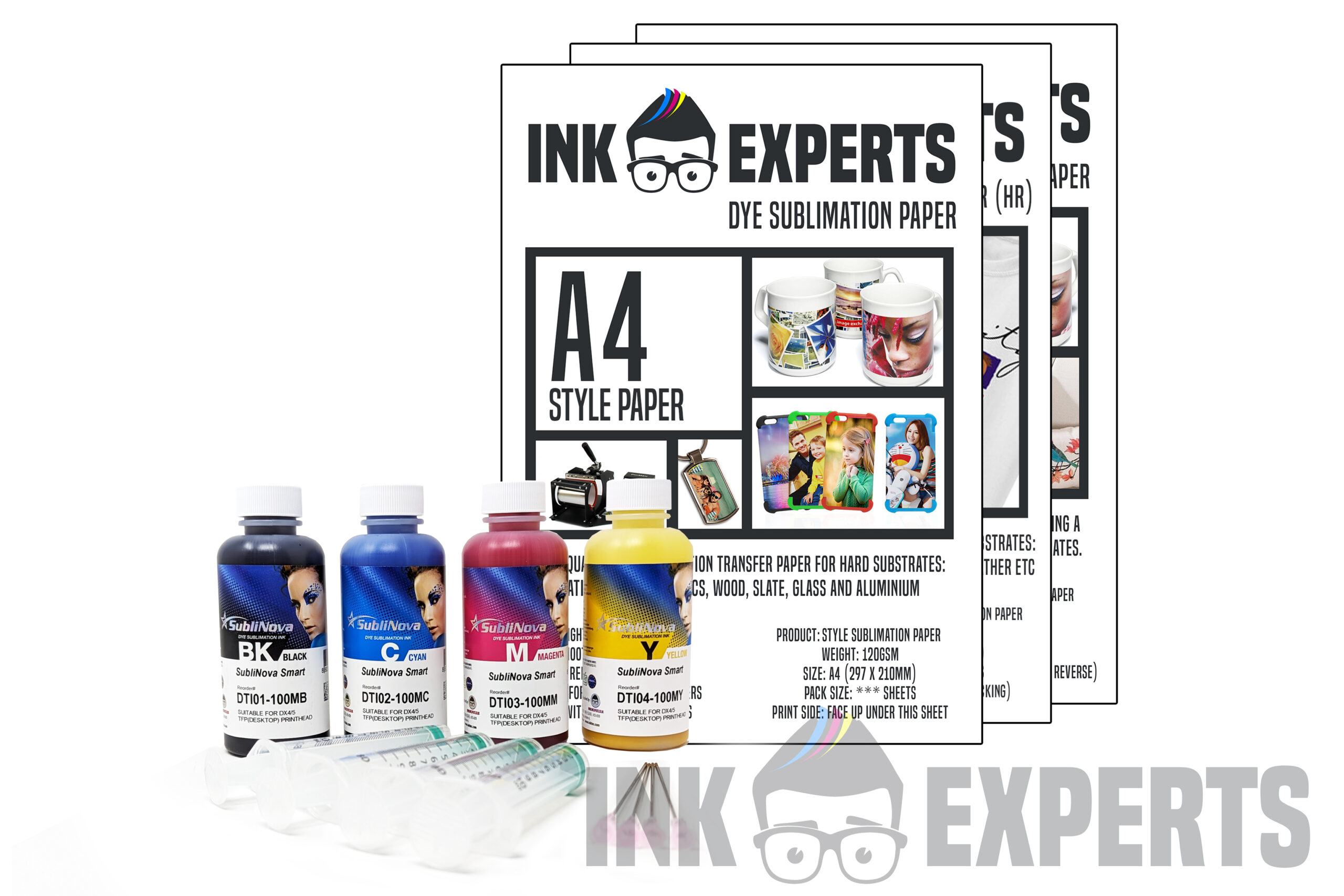 Epson Sublimation Printer Conversion Ink Kit Bundle | Kilante Ink