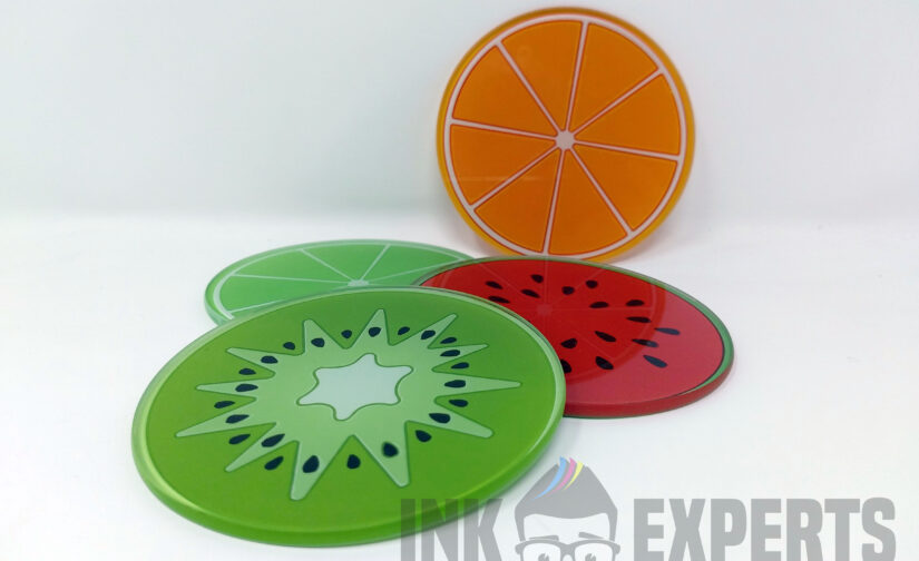 Glass Coasters Ink Experts