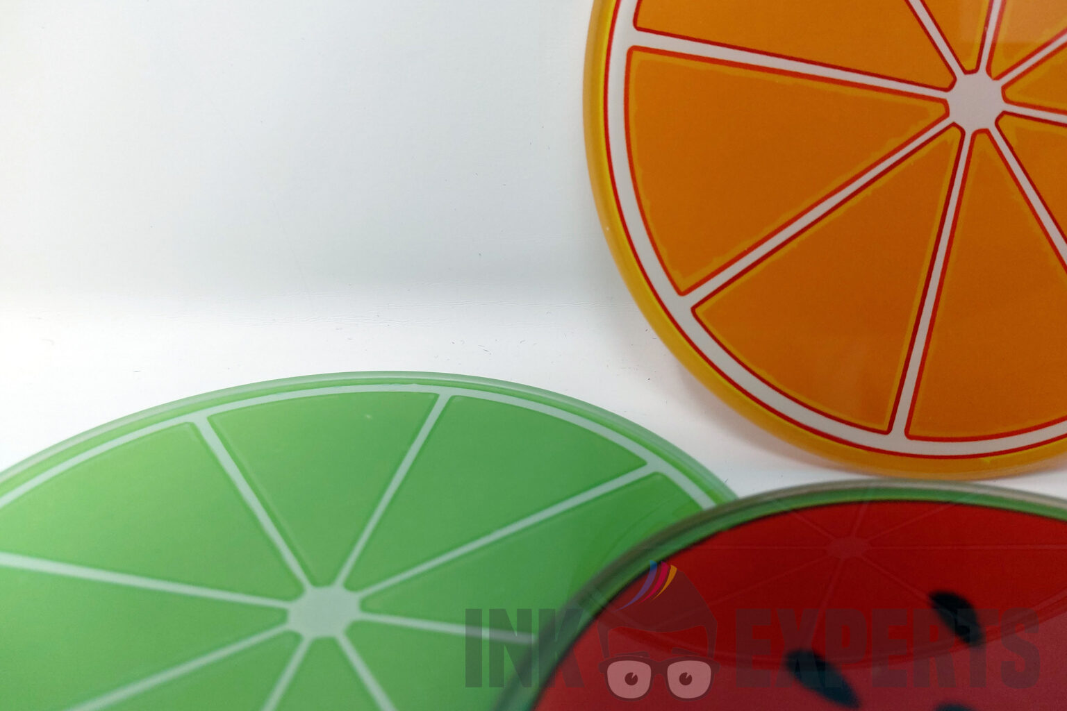 Sublimation Blank Glass Coaster Round Glossy Finish 10cm Dia. (Pack of