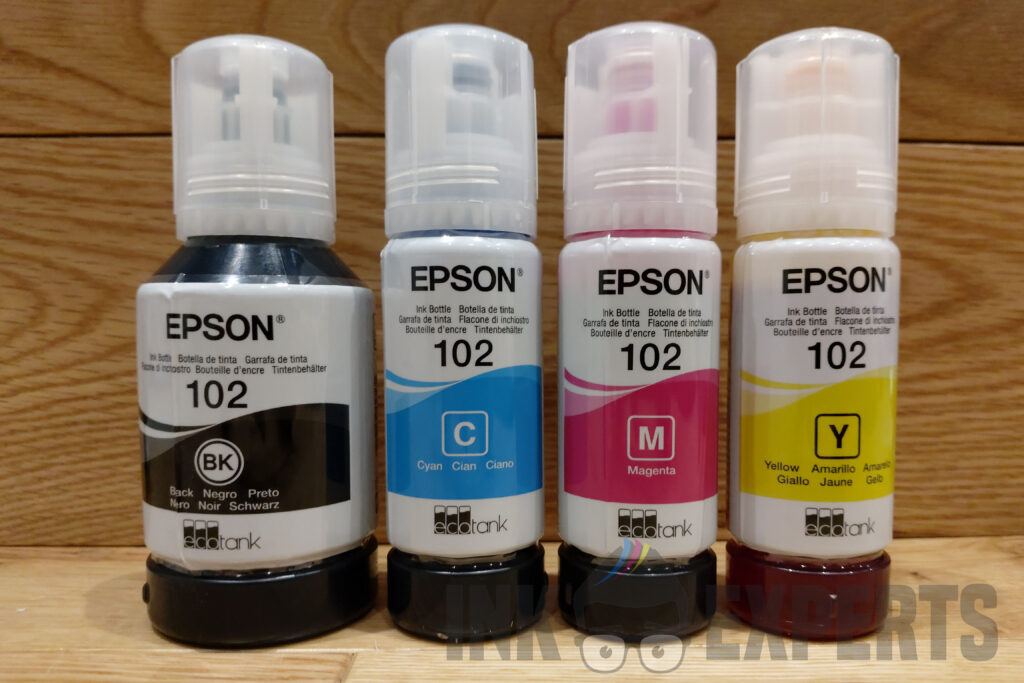 Epson 102 Ink Bottle Set for Ecotank Printers Genuine Epson Original