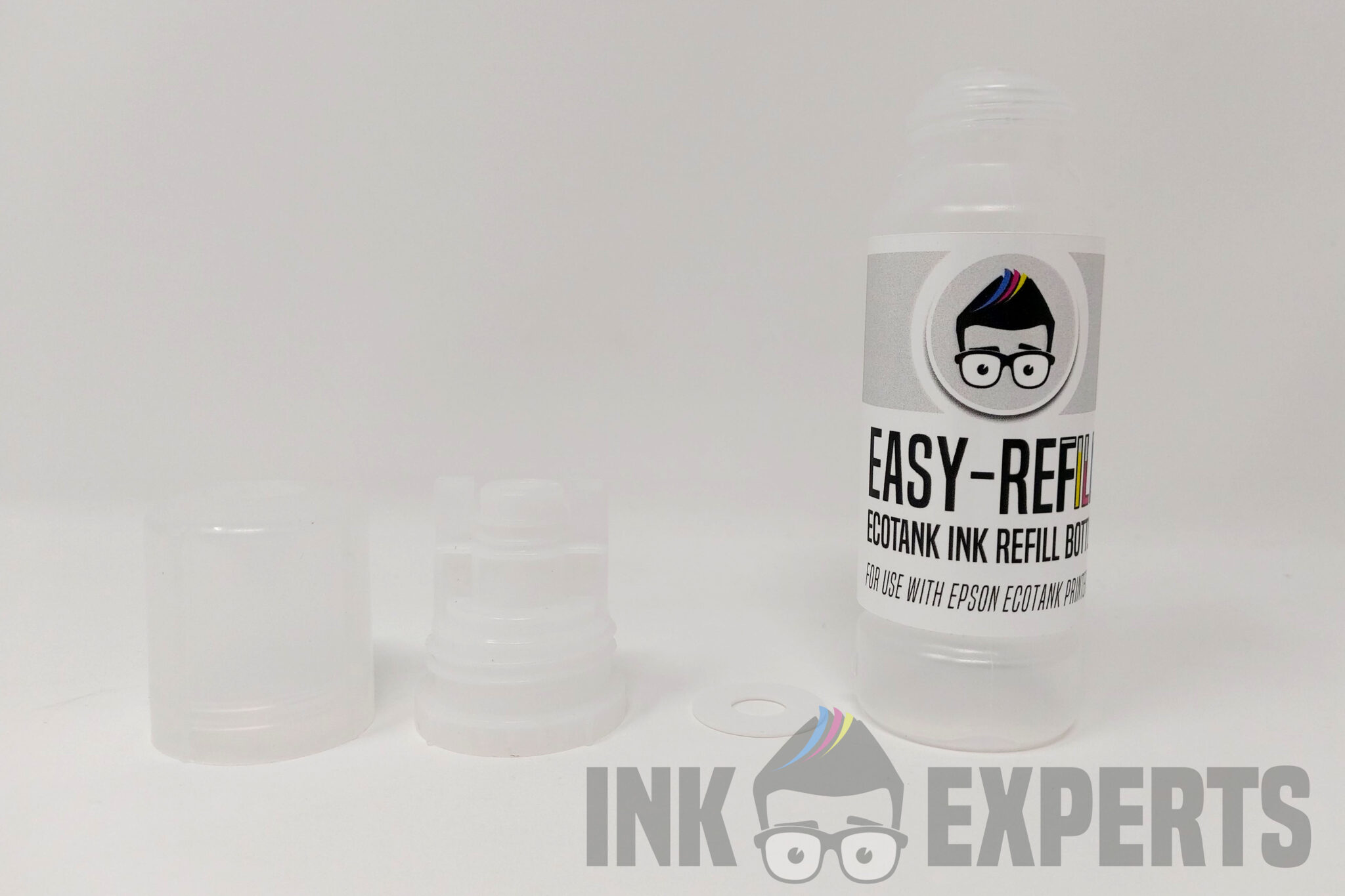 Empty Easy Refill Bottles for Epson Ecotank Printer [Set of 4] Ink