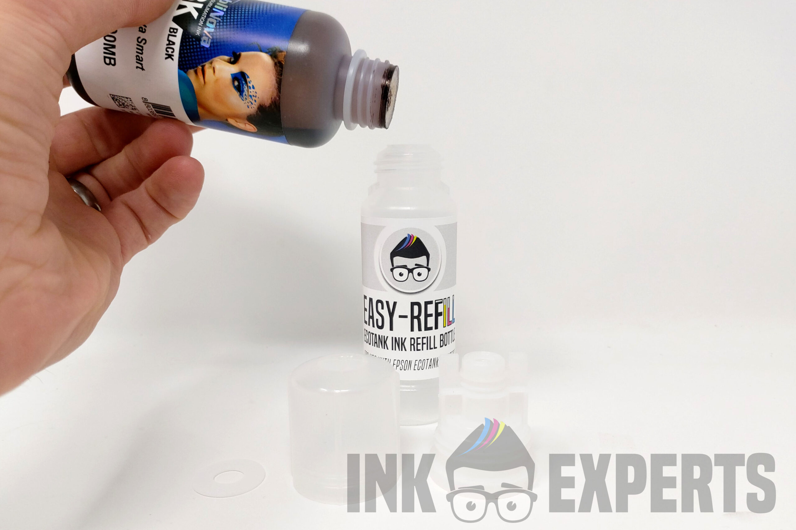 Inktec Sublinova Smart Dye Sublimation Ink Set for EPSON Ecotank ET-2810  [Inc. Easy Refill Bottles]