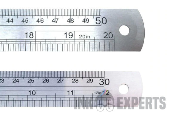 Stainless Steel Metal Ruler | Ink Experts