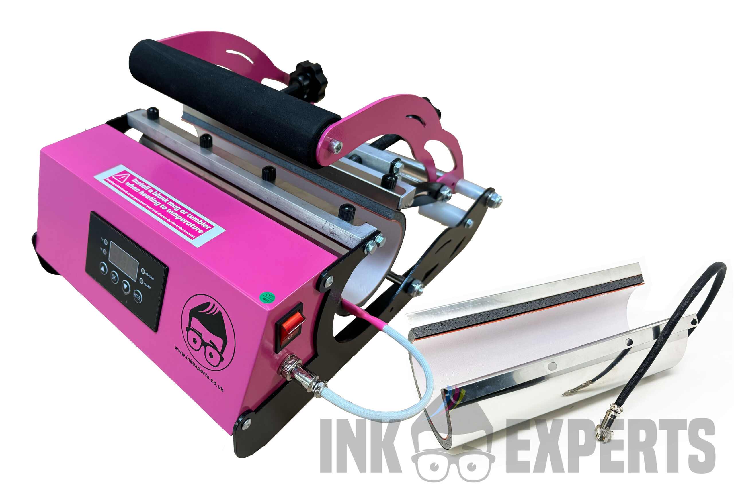 Ink Experts Tumbler Heat Press Machine with 20oz & 30oz Heating Elements
