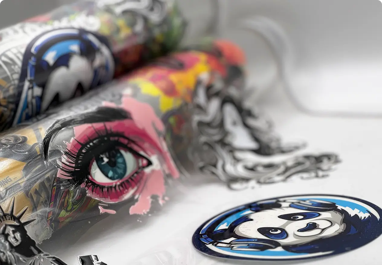 CUSTOM UV DTF PRINT SERVICE PRINT SERVICE