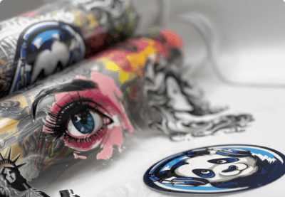 CUSTOM UV DTF PRINT SERVICE PRINT SERVICE